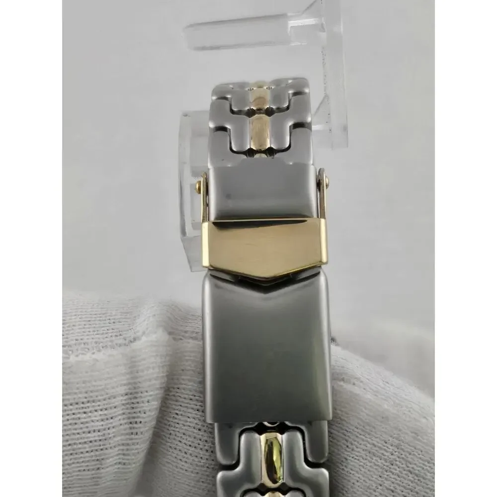 Ladies Vintage Tourneau Seapearl Dive Military Rotating Bezel New Battery Watch